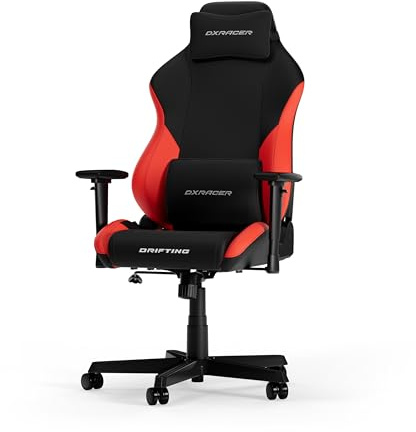 DXRacer Drifting XL Schwarz & Rot EPU Leder das Orginal Gaming Stuhl