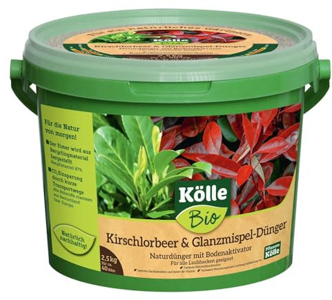Bio Kirschlorbeer & Glanzmispel-Dünger, 2,5 kg