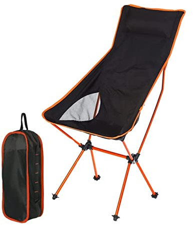 DRMEE Klappstuhl Angelstuhl Tragbare, Leichte, Klappbare Lagerstühle Mit Aufbewahrungstasche, Angelsitz Aus Aluminiumlegierung Für Wandern, Reisen, Picknick Camping Stuhl (Color : A)