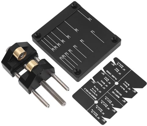 Honing Guide System for Woodworking Planes and Chisels, Chisel Sharpening Kit with 5/32 to 3 Holder Guide, Chisel Sharpening Jig Holder Guide Honing Guide Tool, Easy Install