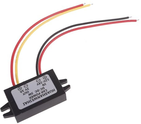 Navna Industrial 12V-3V Power Inverter, 3V Step-Down Converter, 12-24V to 3V Power Solution, 3A Output, Efficient Voltage Regulator