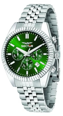 Sector No Limits Orologio Uomo, Cronografo, Analogico, 41 mm, Collezione 240, Regalo Uomo Compleanno