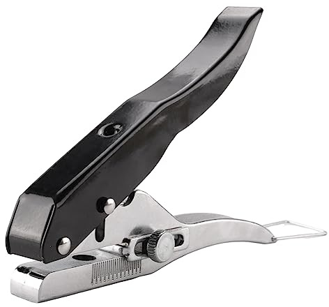 Willoghsa Outil de PoinçOnnage 8MM Trou de Bande de Bord Pince à PoinçOnner Trou de Vis Chapeau Outil de Travail Du Bois Perforateur en Cuir Trou Caché