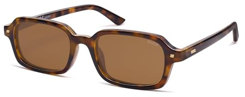 SOJOS Occhiali da sole rettangolari polarizzati retrò donna uomo vintage trendy shmal quadrati occhiali da sole con protezione UV400 SJ2610