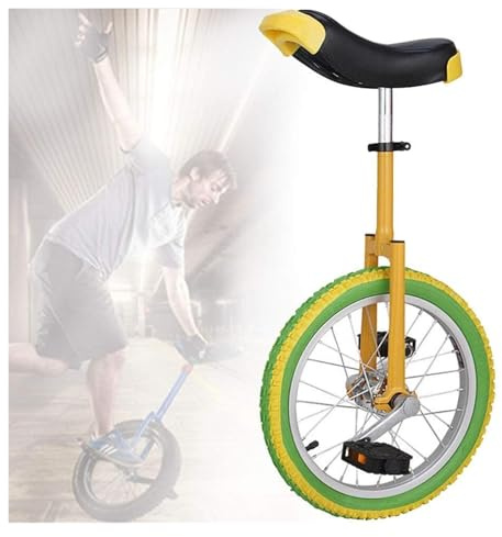 SFQEVHRZ Monociclo, Biciclette da Uomo for Adulti 20/18/16 Pollici, Monociclo, Mountain Bike Regolabili in Altezza(20inch)