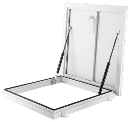 Botola di Accesso al Tetto in Lega di Alluminio per Impieghi Gravosi, Copertura per Botola del Sottotetto Personalizzabile, Porta Finestra per Botola di Accesso al Tetto Dell'Edificio, Copertura per