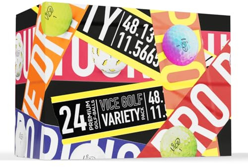 Vice Variety Golf Ball Gift Pack (24 Balls)