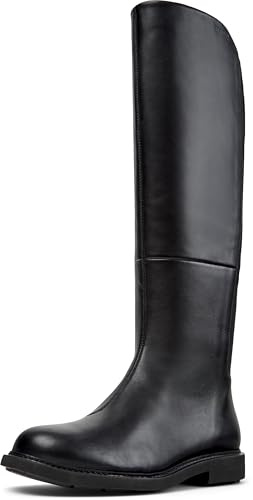 Camper Femme Neuman K400248 Bottes de cowboy jusqu'au genou Noir 003, 38 (EU)