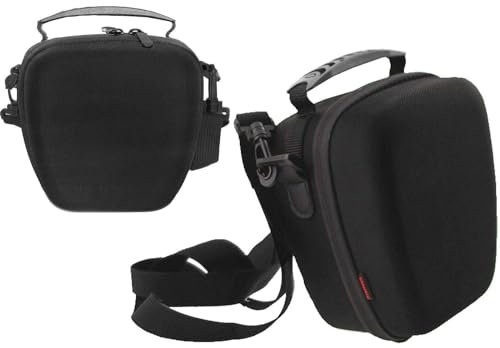 Navitech Black Rugged Hard EVA Protective Carry Case Compatible with YISENCE Underwater Digital Camera