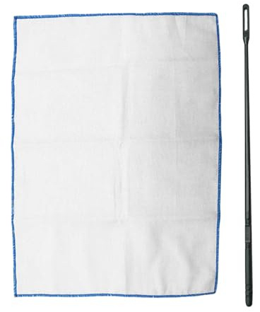 Flute Cleaning Set Cleaning Rod and Cloth Practical Wiping Cloth Cleaner Stick for Solo Concerts Practicing Students Players