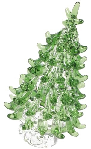 Angoily Mini Cristal áRboles De Navidad Artificiales, Verde Arbol De Navidad PequeñO Juguete, DecoracióN Navideña para SalóN O Dormitorio, Mesa Navideña Compacta para Hogar Oficina Y Fiesta