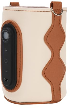 Calentador de biberones de bebé con visualización digital de temperatura constante, alimentado por USB, portátil, calentador de botellas de leche para viajes, coche y exteriores