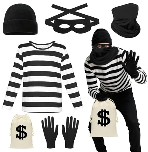 Bryndo Burglar Costume Adults (L)