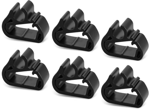 6 pcs Clips de Serrage pour 5008, 3008 & DS7, C5, Clips Essuie-Glace Fixation Tuyau de Bras Essuie-Glace Avant Clips, Attache Balai Accessoire Tuyau Lave Entretien Maintenance Rechange