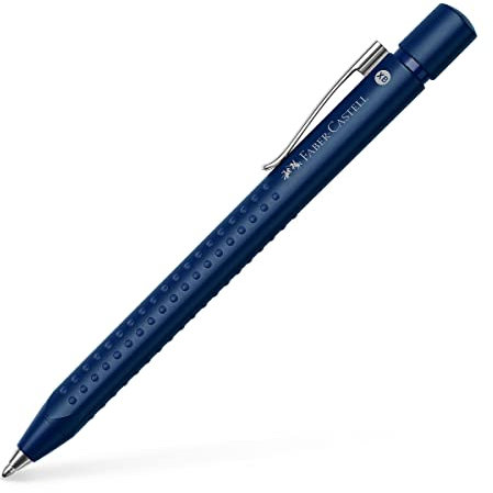 Faber-Castell 144163 - Kugelschreiber Grip 2011, Mine XB, klassik blau, dokumentenecht, 1 Stück