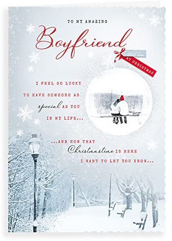 Avant Garde Studios Foto-Weihnachtskarte Boyfriend, 25,4 x 17,8 cm