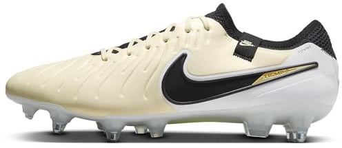 Nike Men's Legend 10 Elite Sg-pro Ac Football Boots, Lemonade Black MTLC Gold Coin, 9.5 UK