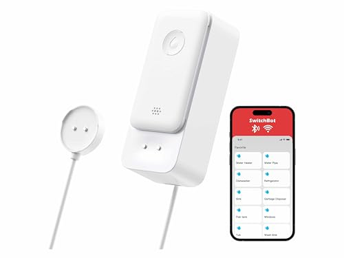 SwitchBot WLAN Wassermelder - mit Sensorkabel
