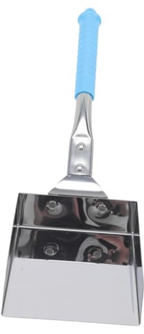 Toyvian Pala per Giardinaggio in Acciaio Inox Pala per Bonsai Leggera e Facile da Trasportare Manico Ergonomico senza Punte Adatta per Piantare Fiori e Vari Progetti di Giardinaggio