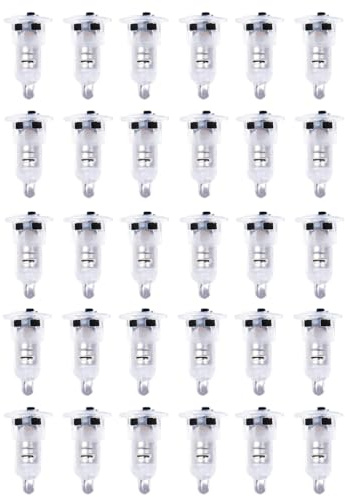 30er Pack LED Ballonlichter Warmweiß, Mini Lichter für Lampions Papierlaternen, Helle Lichterkette mit Schalter für Party Deko, Hochzeit, Geburtstag, Weihnachten, Stimmungslicht für Innen Außen