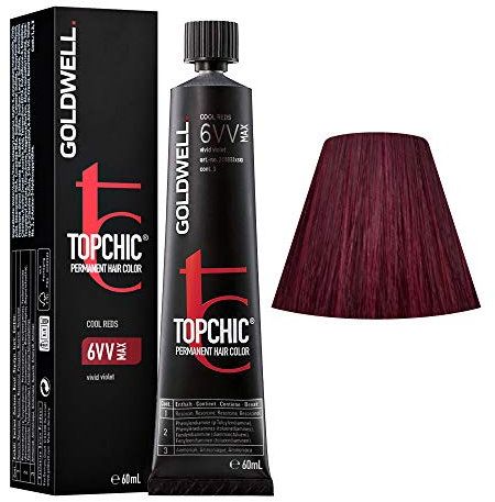 6VV MAX Vivid violet Goldwell Topchic Cool reds tb 60ml