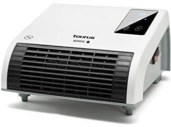 Taurus RCMB 231 - Calefactor 2 posiciones: mural y de suelo, 2000W, Apto para baños IP22, 2 potencias, Indicador de temperatura, Programable, Temporizador 12h, Control remoto, Hasta 20m2