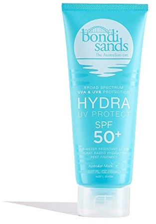 Bondi Sands Hydra UV Protect SPF 50+ Body Lotion | Provides UVA & UVB Protection | Infused with ethically sourced algae | 150ml/5.07 FL OZ