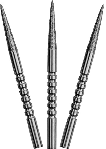 DartSturm.de - Scratch Cut Point Silver