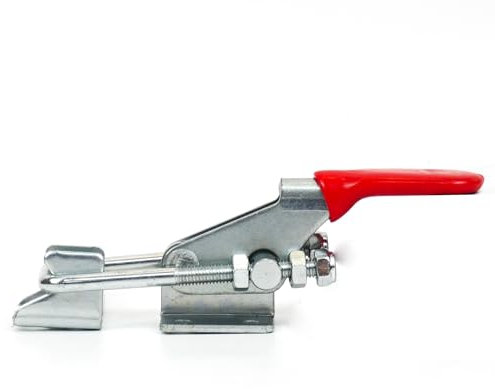 Verschluss-Spanner, Haltekraft 100 kg, Type GH-40323, Schnellspanner, waagerechte Grundplatte, Baustahl, verzinkt (GH-40323 100 kg)