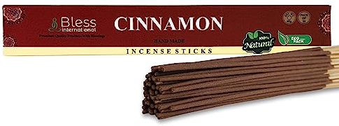 Bless Räucherstäbchen, 100 % natürlich, handgefertigt, ohne biologische Chemikalien, für Reinigung, Entspannung, Positivität, Yoga, Meditation, 40 g, 25 Stück