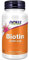 Now Foods, Biotin, 5000mcg, Vitamina B7, Alta Dosificación, 60 Cápsulas veganas, Testado en Laboratorio, Sin Gluten, Sin Soja, Vegetariano, No GMO