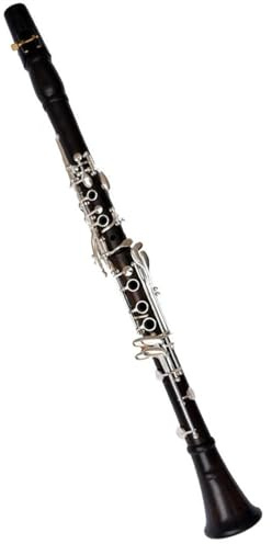 Professionelles, langlebiges Klarinetteninstrument mit Ebenholzkorpus in Tonart A, 17 Tasten, versilberte Tasten Klarinette Musikinstrument