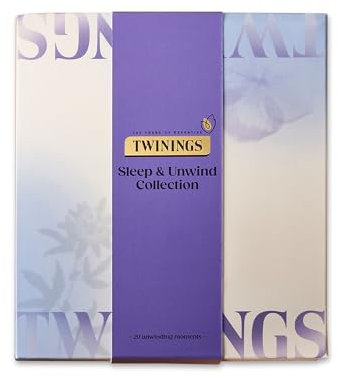 Twinings Superblends Sleep & Unwind Collection Gift Box |Ideal Birthday &Valentines Gifts For Her|20 Tea Bags |4 Flavours of Premium Green & Herbal Infusion Tea Bags