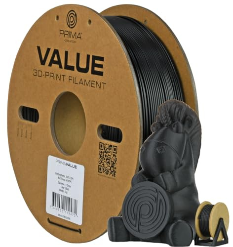 PrimaValue ABS - Black - 2.85mm - 1kg