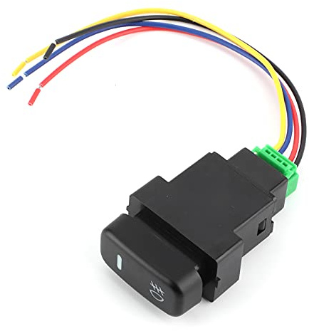 Interrupteur de Commande de Phare Antibrouillard, Bouton de Commutation de Remplacement adapté pour Pajero/Lancer/Outlander/Triton