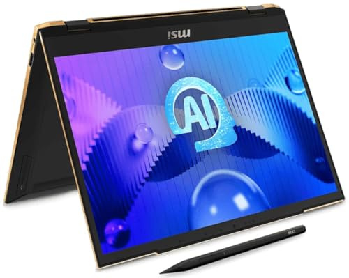 MSI Summit E13 AI Evo A1MTG-045IT, Display 13.3 FHD+(1920x1200) TouchScreen, Intel Core Ultra 7 155H, Intel Arc Graphics, 1TB NVMe, 32GB LPDDR5 6400MHz, Wi-Fi 7, Windows 11 Pro, Layout e Garanzia ITA
