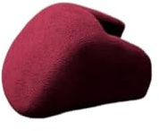 Copricambio Pelle scamosciata auto leva del cambio leva del cambio manopola decorazione copertura guaina Shell per CIVIC 2022-2024 Coprileva del cambio(A-2916-Wine red)