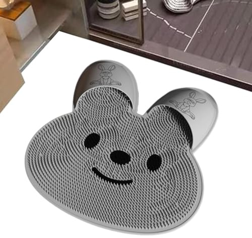 Épurateur De Pieds Et De Dos De Douche, Coussin De Massage, Tapis De Bain De Massage En Silicone À Ventouse - Appareil De Massages Exfoliant Pour Le Dos - Nettoie, Exfoliant, Masse Votre Doss