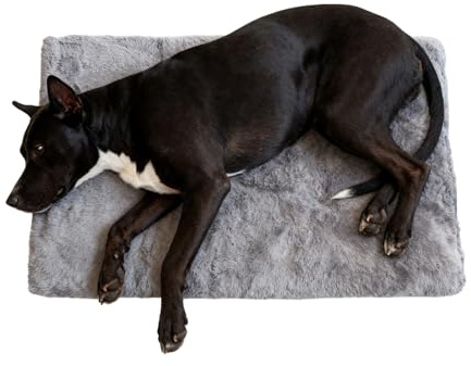Winter Bett Für Hunde,Weiches Und Beruhigendes Tragbares Rutschfestes Haustierkissen - Hundetransportbox Und Hundezwinger Schlafmatte | für Studentenwohnheim Wohnung Schlafzimmer Wohnzimmer und Balkon