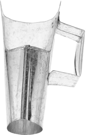 Alipis Embudo de Hierro para Envasar Alimentos Asa, Boca Ancha de 6cm, Herramienta Rápida y Higiénica para Cocina Comercial y Restaurante