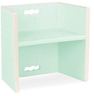 B. toys - 45586 -Sitzhocker Tritthocker Kinder 3-in-1 aus Holz – Zweistufiger Hocker, Trittschemel, Kinderschemel Bad – Kindermöbel für Kinder ab 2 Jahren