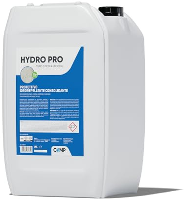 CAMP Hydro Pro Eco - Tufo y piedra de lechada – Protector impermeable y consolidante para piedras calizas porosas – 25 L