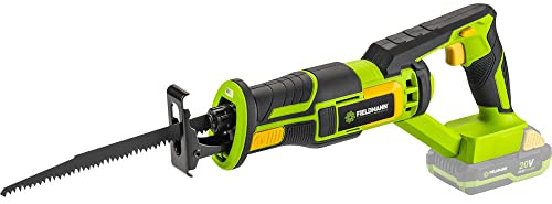 FIELDMANN - Sierra sable inalámbrica (20 V, batería y cargador no incluidos)
