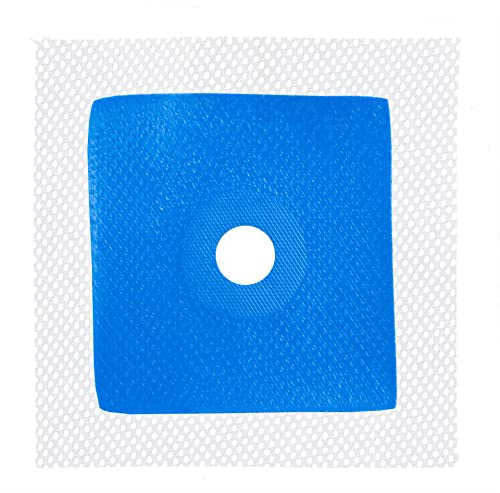 Manguito de pared, 10 unidades, 120 mm, orificio de 12 – 25 mm, orificio de ducha de 10 mm de diámetro