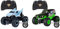 Monster Jam Official Megalodon Remote Control Monster Truck, 1:24 Scale, 2.4 GHz, for Ages 4 and Up & Authentic Grave Digger RC, 1:24 Scale, 2.4 GHz, for Ages 4 and Up