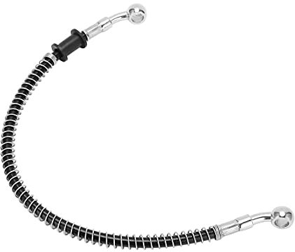 Tubo Freno per Moto, Tubo Freno per Isolamento Termico Universale in PVC Sensibile in Acciaio (40 cm)