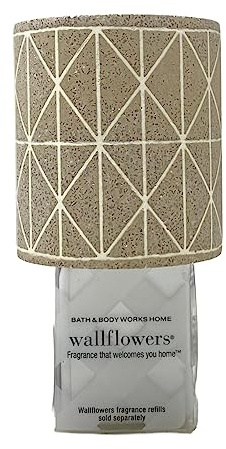 Bath & Body Works Ceramic Geometric Stone Wallflower Fragrance Plug