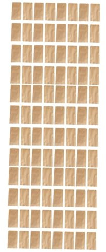 IMIKEYA 300pcs Kraft Paper Bag Storage Bag Packaging Pouch for Garden Use Adhesive for Planting and Harvesting Activities