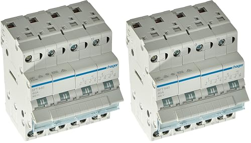 Inverseur modulaire Hager SFT440-40 A - A 4 pôles - Triphasé