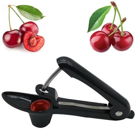 Snocciolatore Ciliegie,Togli Nocciolo Ciliegie,Ciliegia Corer,Ciliege Nocciolo Denocciolare,Acciaio Inox Olives Denocciolatrice Sbuccia Torchio Strumento,Rimozione di Noccioli,per Frutta Ciliegia